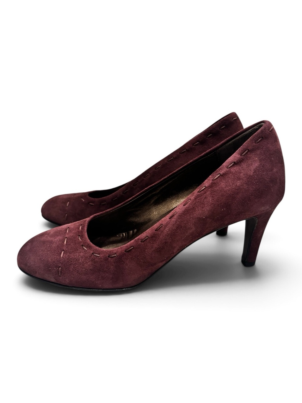 AGL Atillo Guisti Leombruni Genuine Leather Suede Pumps NWT Size 6